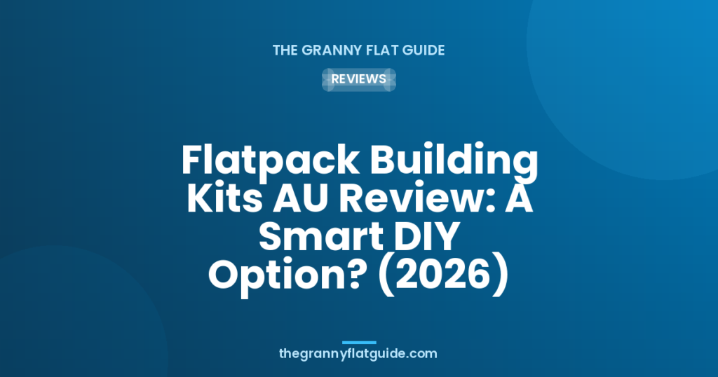 Backyard cabin build photo for Australian kit guides