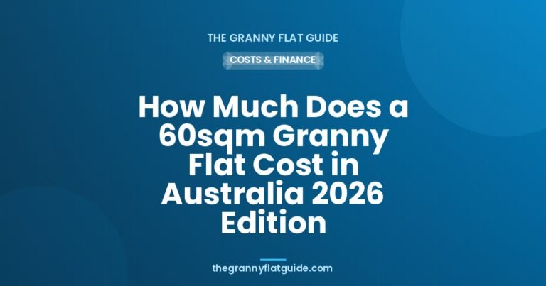 60sqm granny flat cost